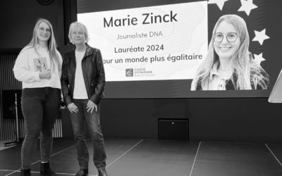 MARIE ZINCK, LAURÉATE 2024 PRIX POUR UN MONDE PLUS ÉGALITAIRE